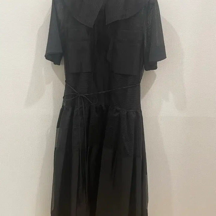 [SOLD OUT] 한섬 SJSJ 스트라이프 시어 드레스 여름 원피스 (시스템 오즈세컨)