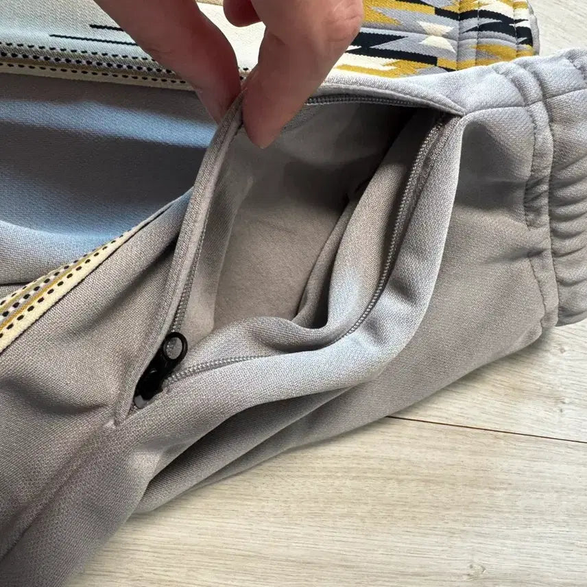 [BUNJANG] Kapital Smooth Jersey Coach &amp; Zephyr Track Pants - Gray - Size 4 / 캐피탈 스무스 저지 코치&amp;제피르 트랙팬츠 4(새상품)