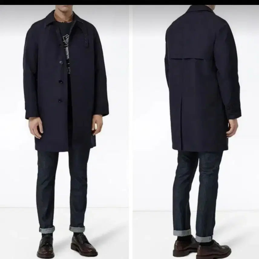 [BUNJANG] Burberry Archive Balmacaan Car Coat / [정품] 버버리 아카이브내피 발마칸카코트