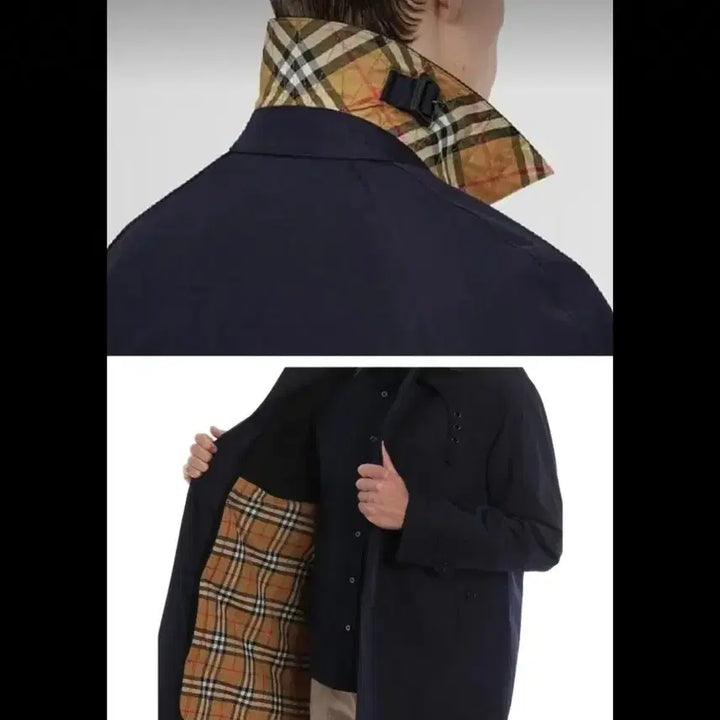 [BUNJANG] Burberry Archive Balmacaan Car Coat / [정품] 버버리 아카이브내피 발마칸카코트