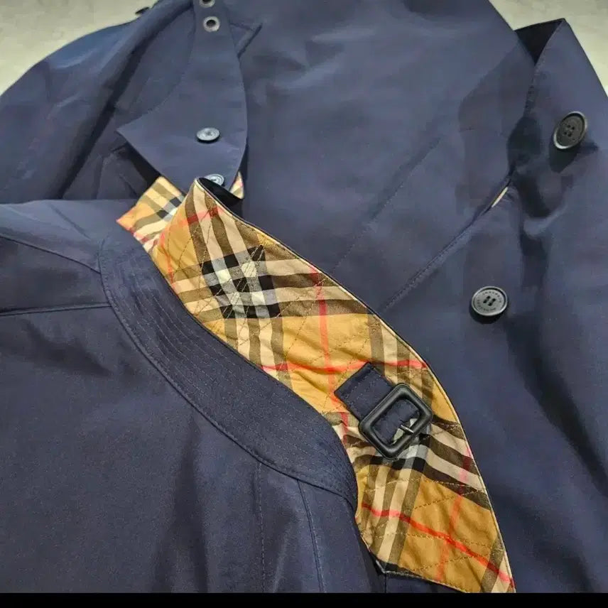 [BUNJANG] Burberry Archive Balmacaan Car Coat / [정품] 버버리 아카이브내피 발마칸카코트