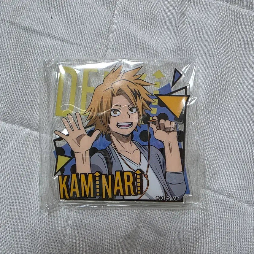 [BUNJANG] My Hero Academia Kaminari Denki Acrylic Badge / 히로아카 카미나리 아크릴 뱃지 나의 히어로 아카데미아 나히아 카미나리덴키