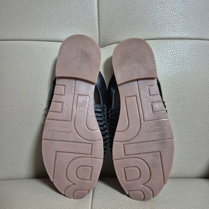 [BUNJANG] Blue Mountain Tress Leather Block Loafers / 블루마운틴  트레스 천연가죽 블로퍼