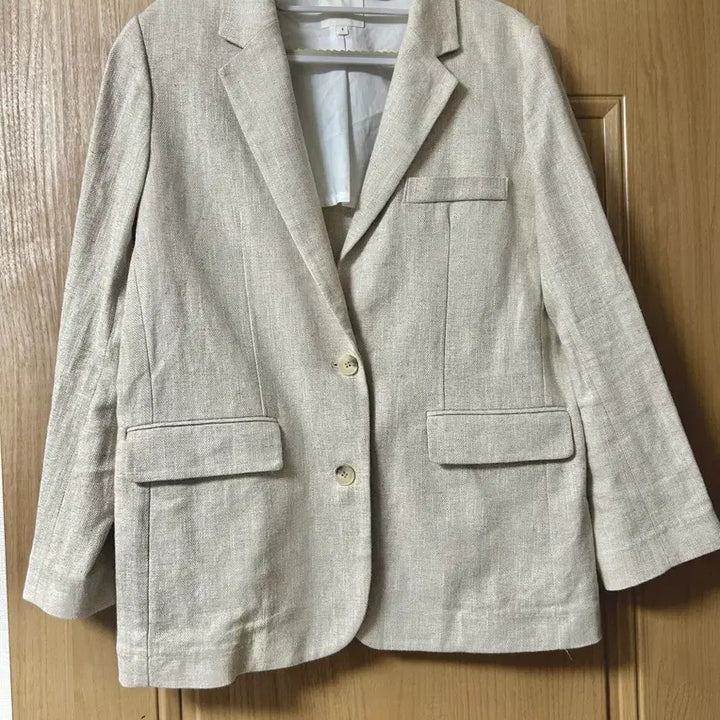 [BUNJANG] PUREDA Linen Herringbone Jacket / PUREDA 린넨 자켓 S