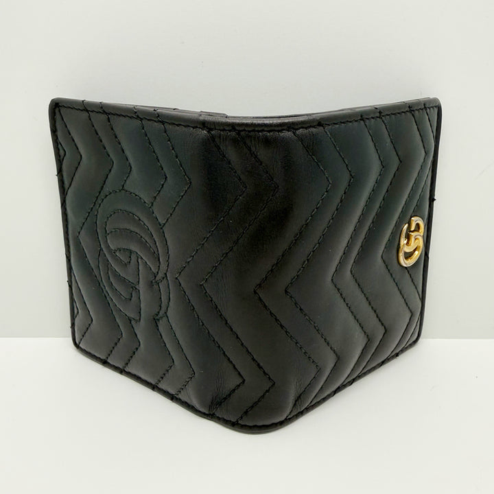 [BUNJANG] Gucci GG Marmont Matelassé Card Case Wallet / [구찌] GG 마몬트 마틀라세 카드지갑 466492 / A급