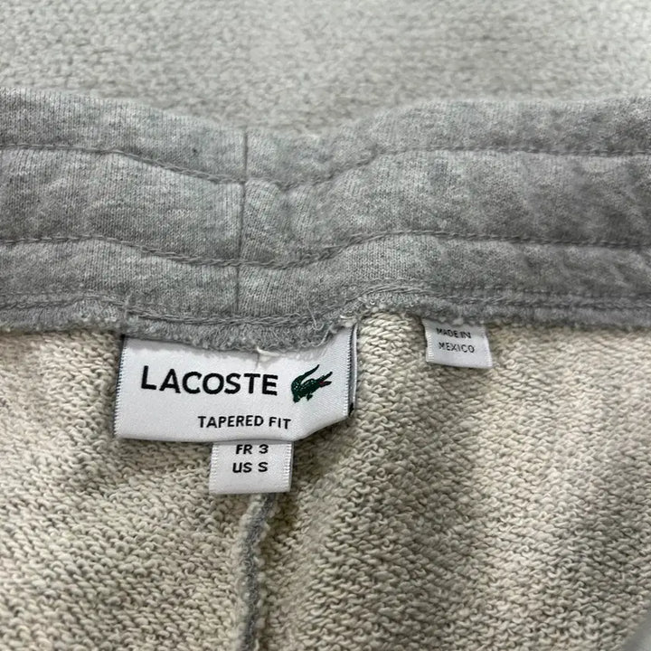 [BUNJANG] Lacoste Grey Training Pants / 라코스테 회색 트레이닝 바지