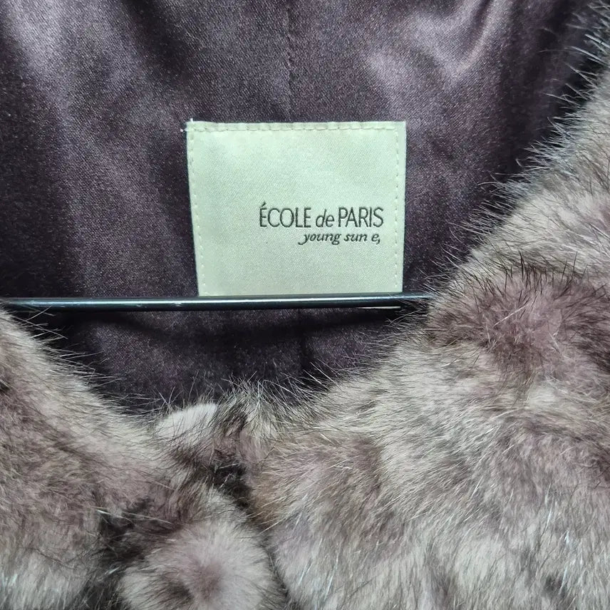 [BUNJANG] ECOLE de PARIS Mink Fur Jacket / (72) ECOLE de PARIS 밍크자켓