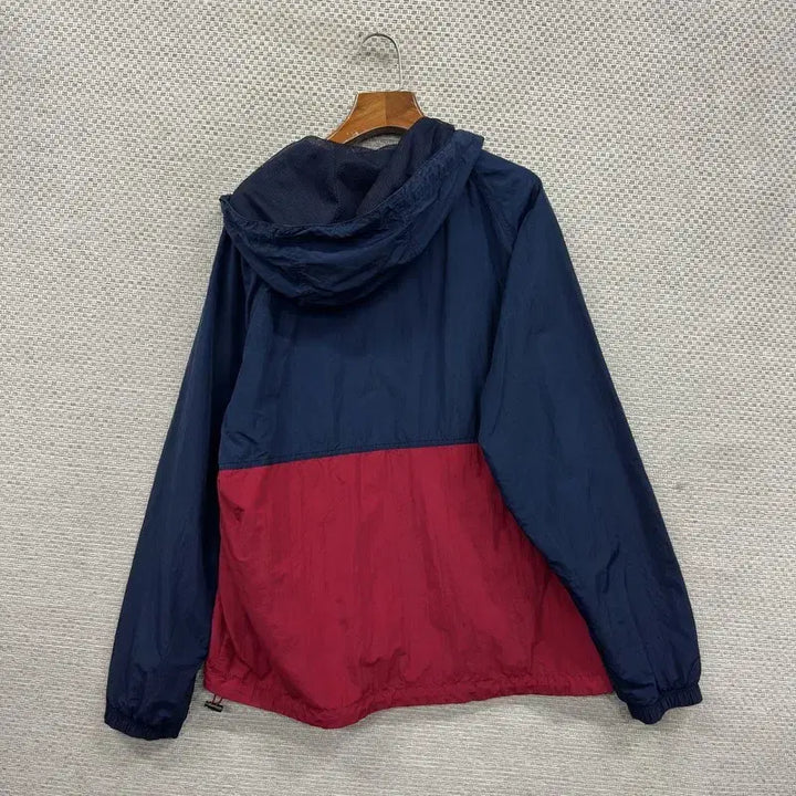 [BUNJANG] Uniqlo Colorblock Anorak Half-Zip Windbreaker / 유니클로 배색 아노락 반집업 바람막이 S A09488