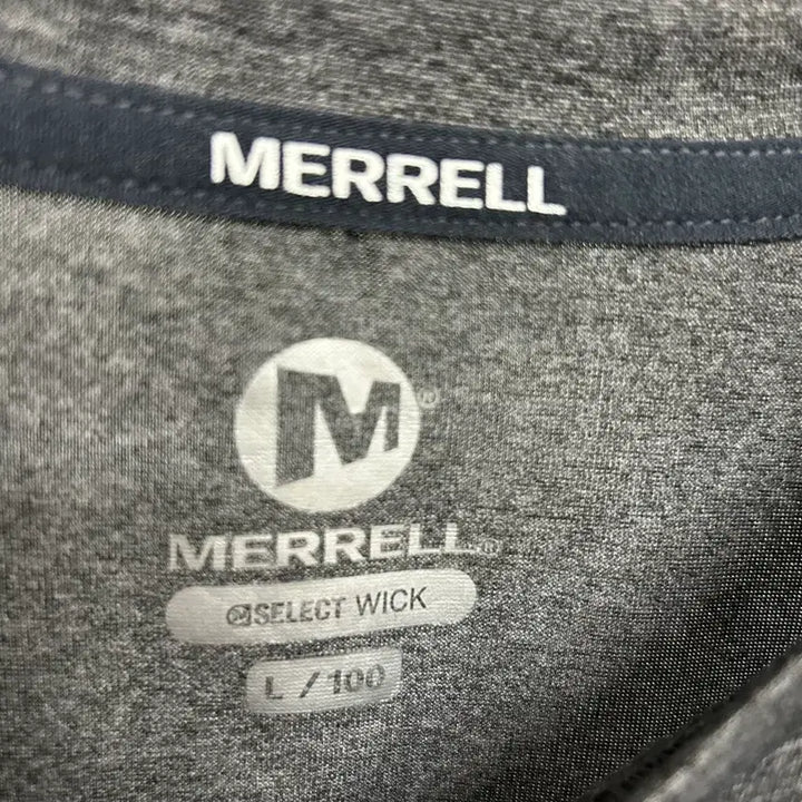 [BUNJANG] Merrell Gray Short Sleeve T-shirt 100 / 머렐 그레이 반팔 티셔츠 100