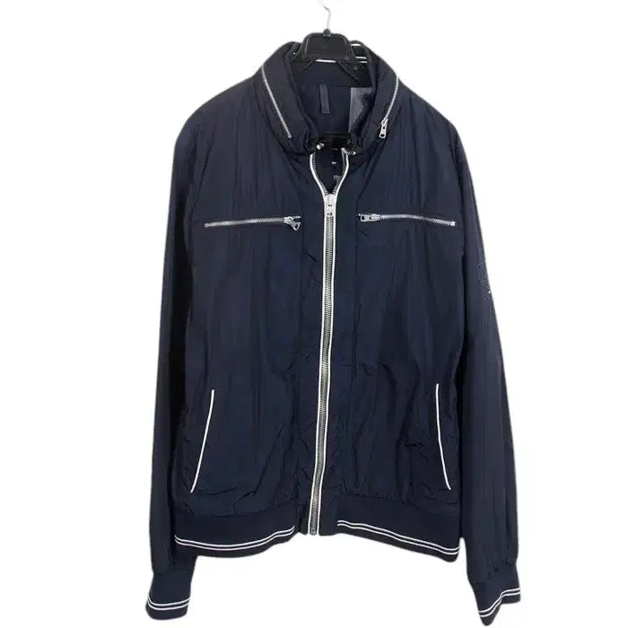 [BUNJANG] Tommy Hilfiger Basic Zip-Up Jumper Navy Men&