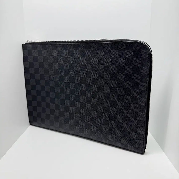 [BUNJANG] Louis Vuitton Pochette Jour GM Damier Clutch Bag N64437 / [루이비통] 포쉐트 주르 GM 다미에 클러치백 N64437 / A+급