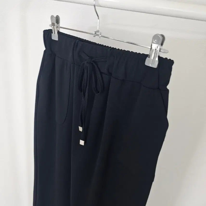 [BUNJANG] Black Banded Long Skirt / 