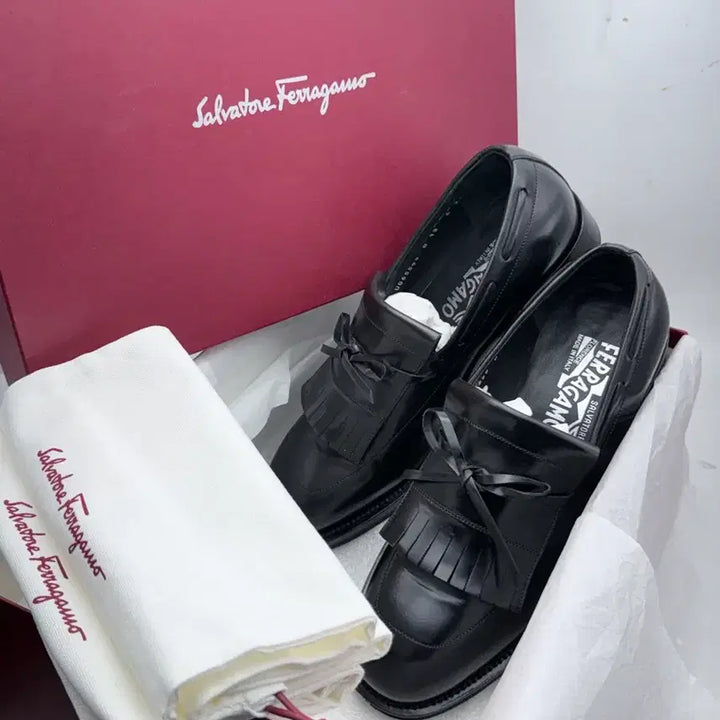 [BUNJANG] Salvatore Ferragamo Leather Pumps Shoes 255 / 정품)페라가모구두255