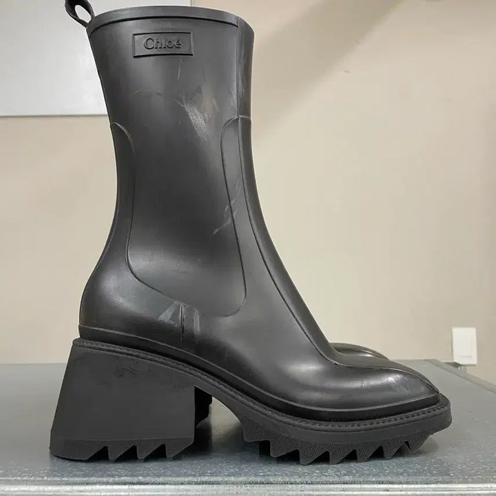 [BUNJANG] Chloé Betty Leather Rain Boots / 끌로에 베티 레인부츠  38 (gr-4518)