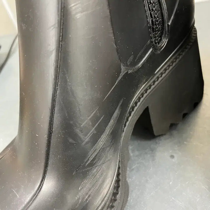 [BUNJANG] Chloé Betty Leather Rain Boots / 끌로에 베티 레인부츠  38 (gr-4518)
