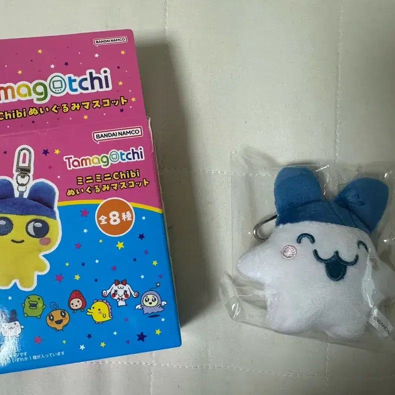 [BUNJANG] Tamagotchi Minimini Mascot Mimitchi Plush Keychain / 다마고치 미니미니 마스코트 미미치
