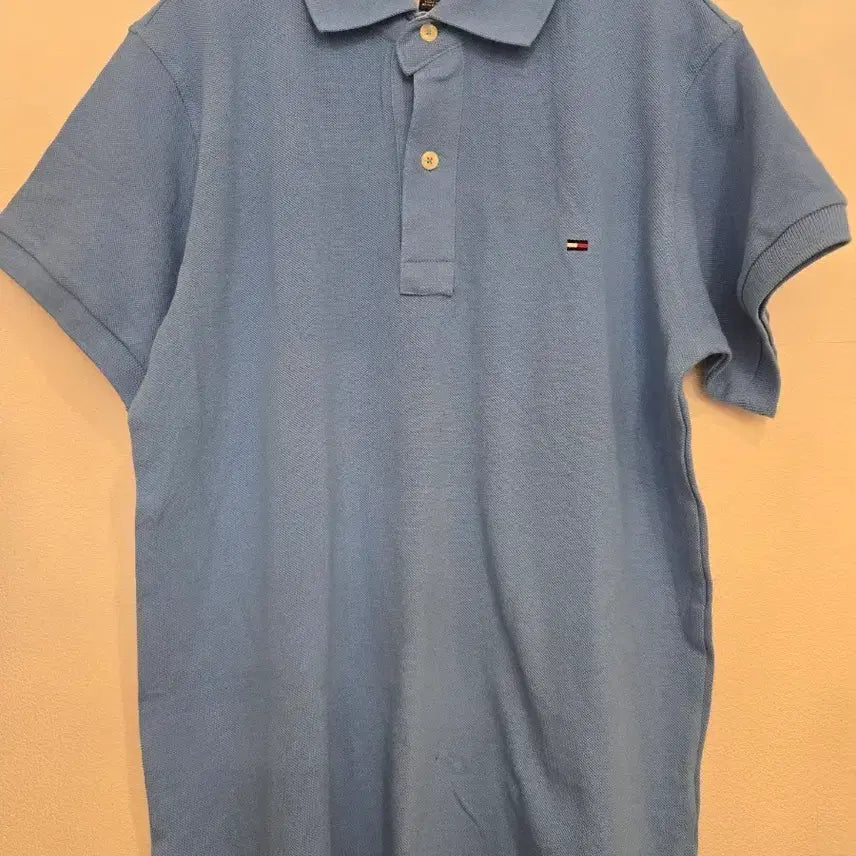 [SOLD OUT] 타미힐피거 블루 S/P 폴로티(새상품)