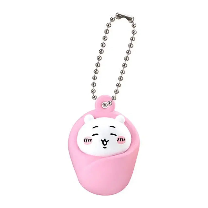 [BUNJANG] Chiikawa Pouch Carrier Charm / 치이카와 포대기 키링