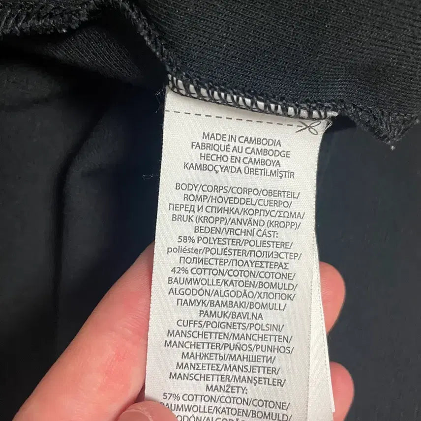 [SOLD OUT] 폴로 랄프로렌 후드집업 블랙 XL