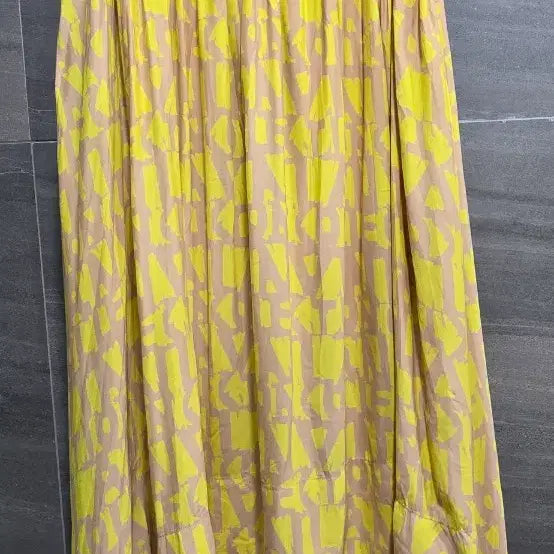 [BUNJANG] LANVIN Collection Asymmetrical Flare Skirt / LANVIN 랑방콜렉션 ,  견배색  언발란스  플레어 스커트