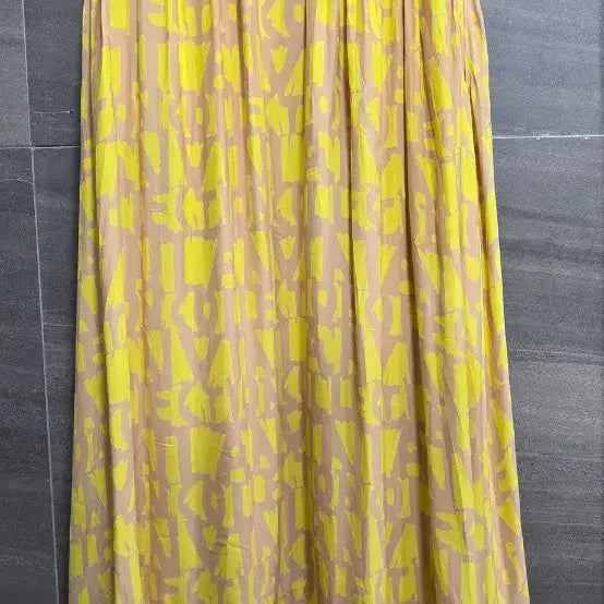 [BUNJANG] LANVIN Collection Asymmetrical Flare Skirt / LANVIN 랑방콜렉션 ,  견배색  언발란스  플레어 스커트