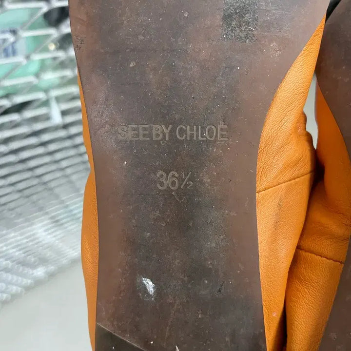 [BUNJANG] Chloé Ballerina Flat Shoes / 끌로에 발레리나 플랫 슈즈 36.5 (gr-4529)