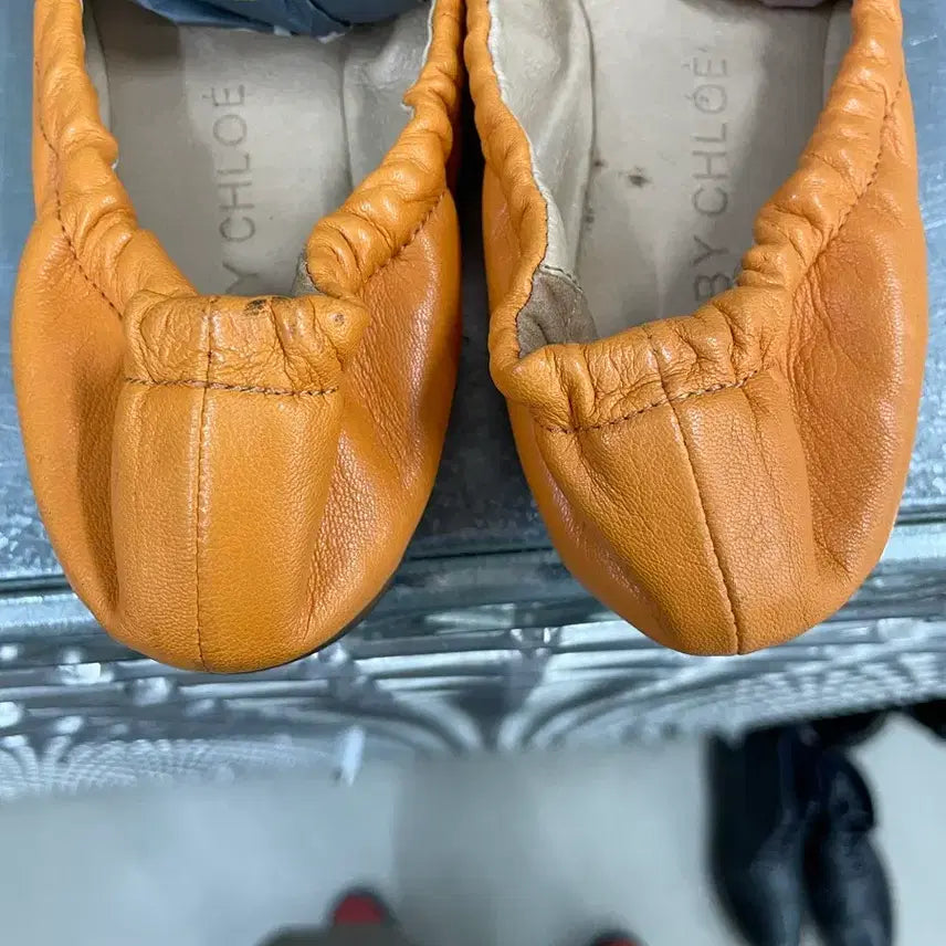 [BUNJANG] Chloé Ballerina Flat Shoes / 끌로에 발레리나 플랫 슈즈 36.5 (gr-4529)