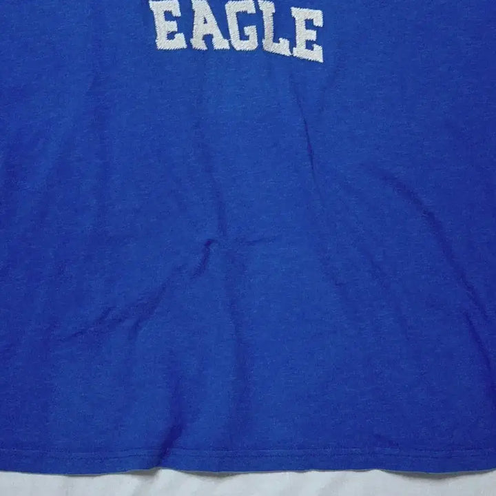 [BUNJANG] American Eagle Embroidered Logo Vintage T-Shirt (Blue) / [XL] 아메리칸 이글 빅 로고 자수 빈티지 티셔츠 (블루)