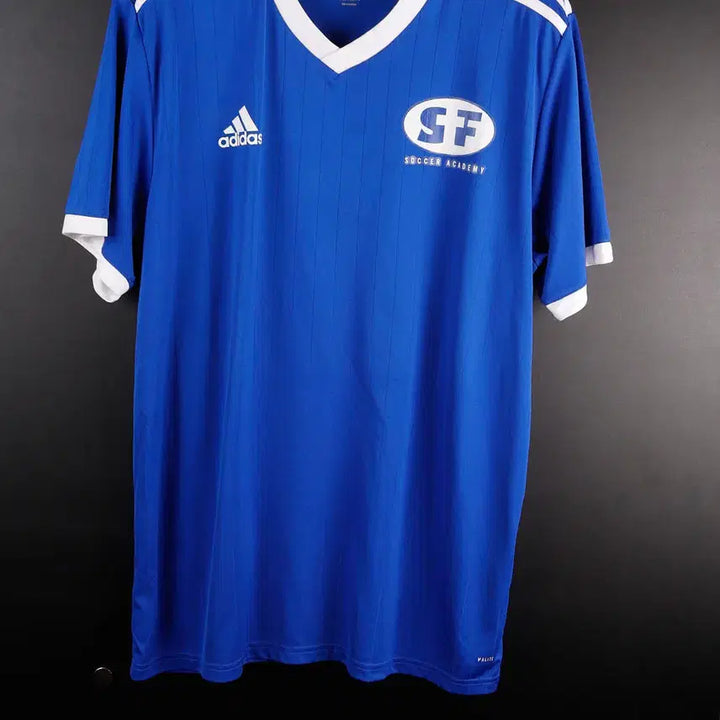 [BUNJANG] Adidas Blue Soccer Jersey / 아디다스 파랑 축구유니폼