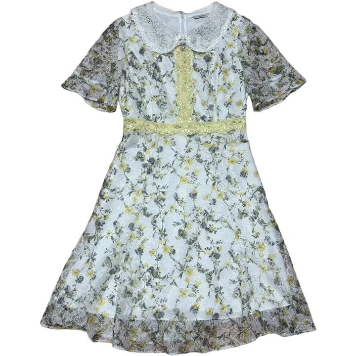 [BUNJANG] Kenneth Lady Flower Lace Dress Size 55 / 케네스레이디 플라워 레이스 원피스 55 / 구매가 20만원대 / 새상품급