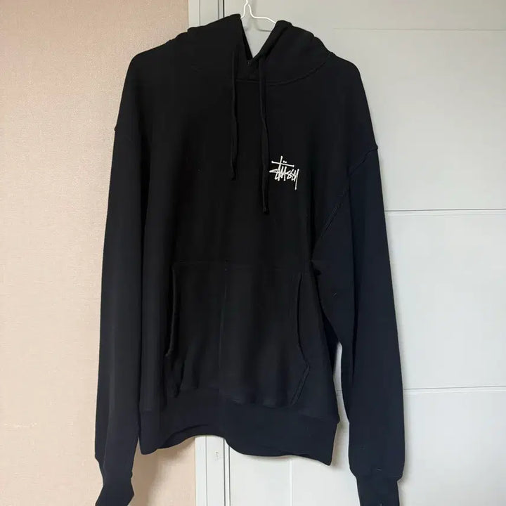 [BUNJANG] Stussy Hoodie / 스투시 빌트 터프 후드 피그먼트 다이드 블랙