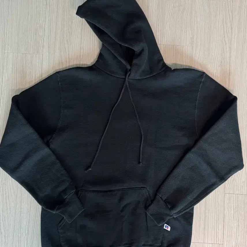 [BUNJANG] Russell Athletic USA Hoodie (Black) - Vintage / USA 러셀후드티 블랙 Russell hoodie M size