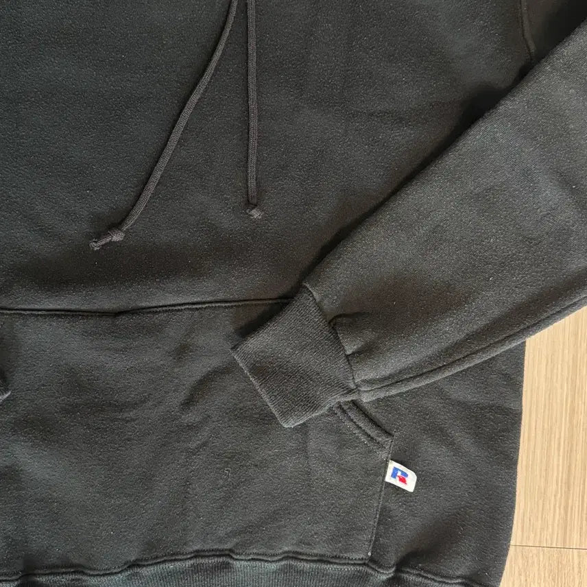 [BUNJANG] Russell Athletic USA Hoodie (Black) - Vintage / USA 러셀후드티 블랙 Russell hoodie M size