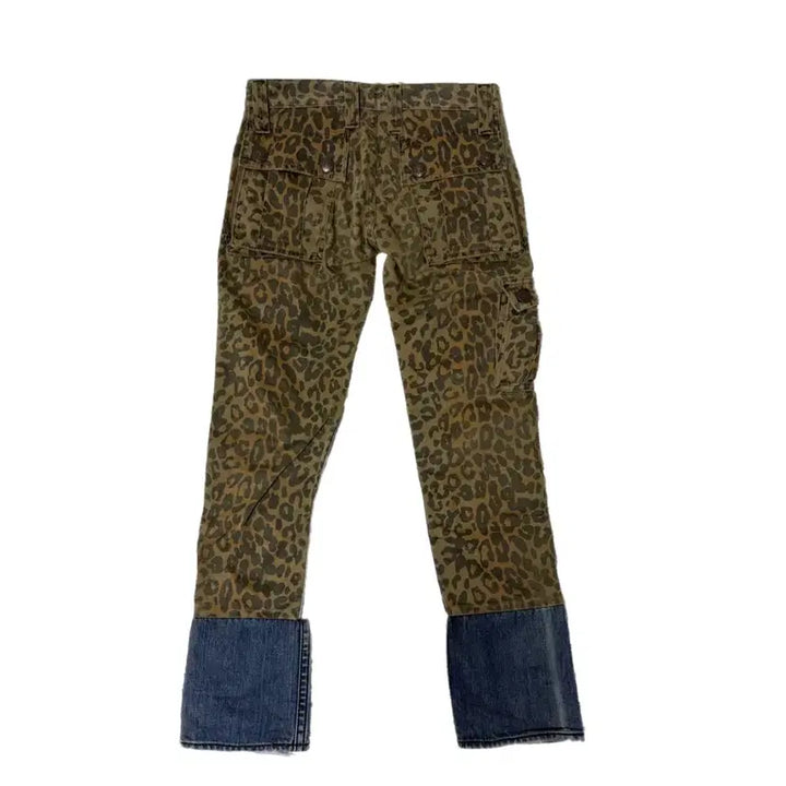 [BUNJANG] Hysteric Glamour Camouflage Denim Pants / 히스테릭글래머 카모플라주 데님팬츠