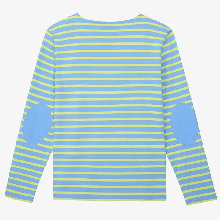 [BUNJANG] Saint James Meridien II Elbow Patch Sweater / [새상품] 세인트제임스 메르디앙 엘보 패치 11P S사이즈