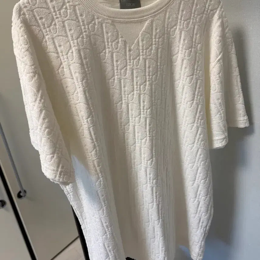 [SOLD OUT] 디올 오블리크 테리 반팔 M