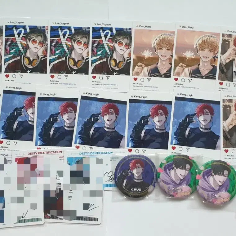 [SOLD OUT] 회멱데 회귀자 멱살잡고 데뷔합니다 굿즈 판매