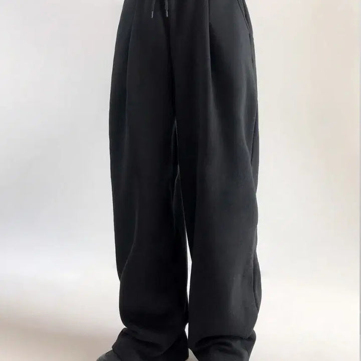 [BUNJANG] Unisex Wide Balloon Training Sweatpants / 남자 남녀공용 와이드 벌룬 운동 헬스 트레이닝 츄리닝 스웻 통 바지