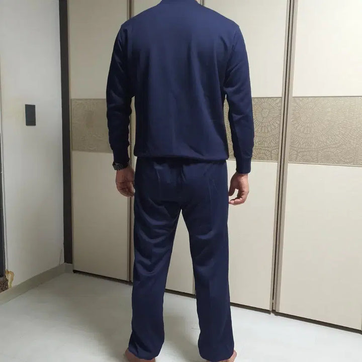[BUNJANG] Generic 3XL Navy Training Suit / 남성트레이닝복한벌3XL