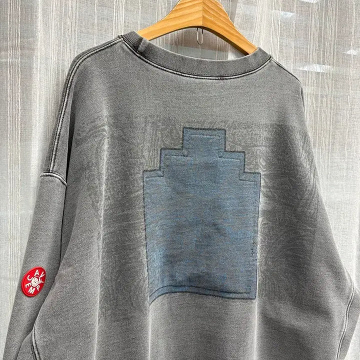 [BUNJANG] Cav Empt Overdye Pigment Crewneck Sweatshirt / 카브엠트 오버다이 피그먼트 크루넥 스웻셔츠 맨투맨 Cav Empt