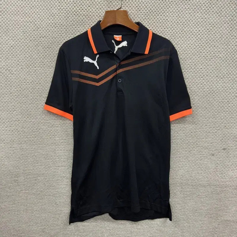 [BUNJANG] Puma Embroidered Logo Performance Short Sleeve Polo T-Shirt L / 푸마 자수로고 기능성 반팔카라티 L A09501