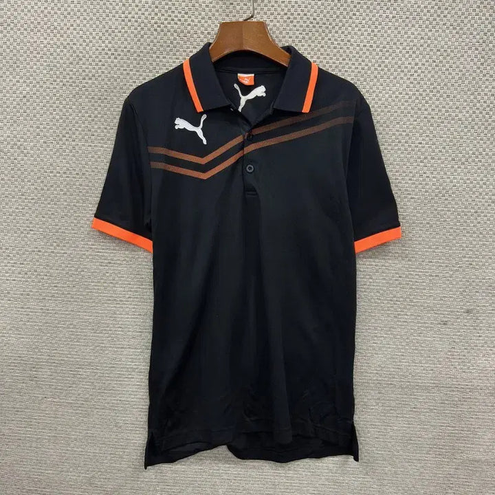 [BUNJANG] Puma Embroidered Logo Performance Short Sleeve Polo T-Shirt L / 푸마 자수로고 기능성 반팔카라티 L A09501
