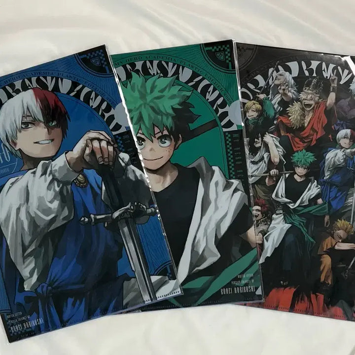 [BUNJANG] My Hero Academia Shin-Jigong Clear File Set / 나의 히어로 아카데미아 신십걸 클리어파일