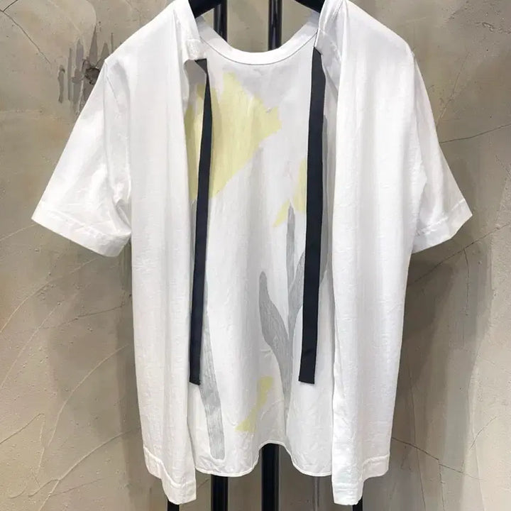 [BUNJANG] Marni Open String Short Sleeve T-shirt / 마르니 백 오픈 스트링 반팔티 66