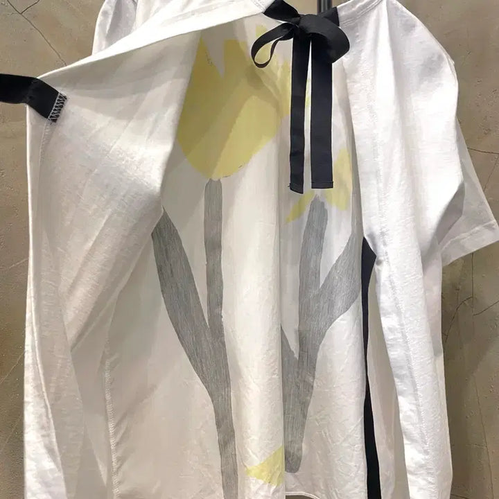 [BUNJANG] Marni Open String Short Sleeve T-shirt / 마르니 백 오픈 스트링 반팔티 66