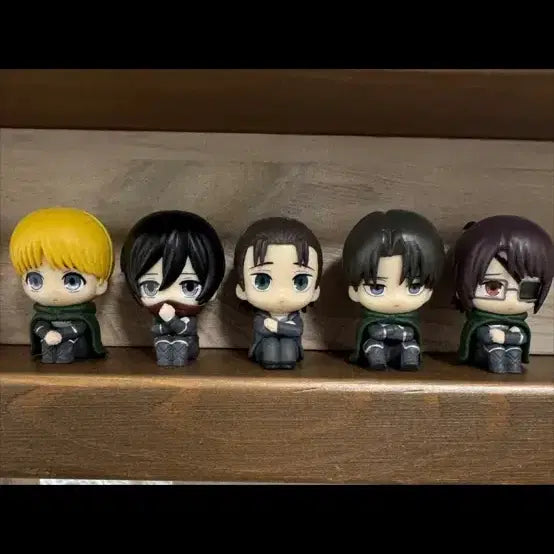 [BUNJANG] Attack on Titan Marching Bokke 2 Set / 일괄 풀셋) 진격의거인 마치보케 2 리바이 에렌 미카사 아르민 한지