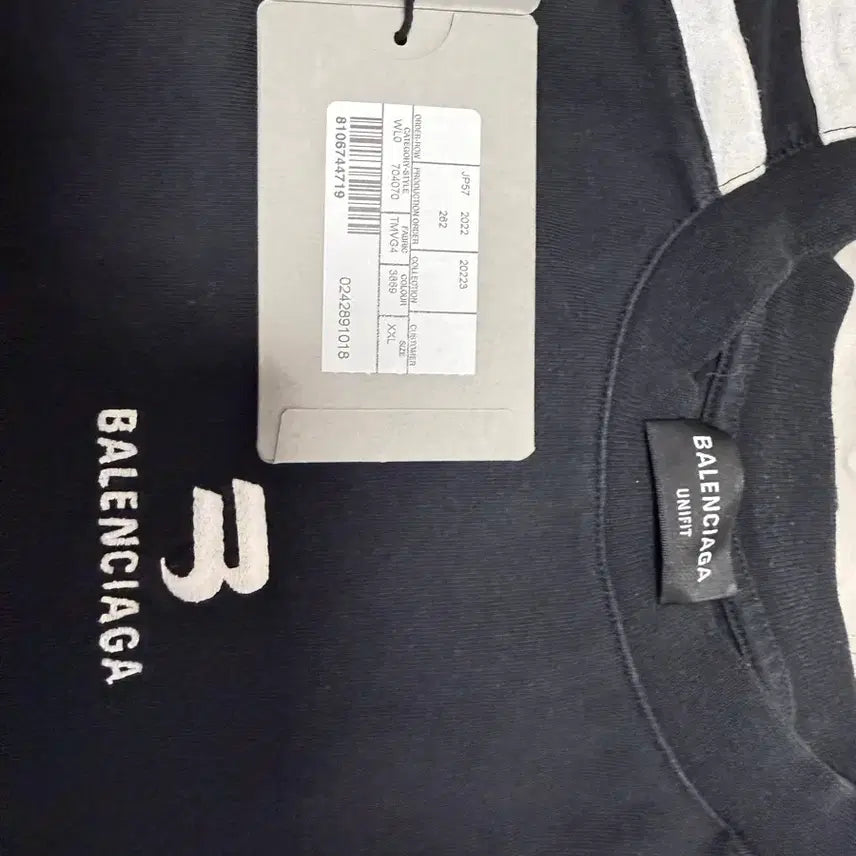 [BUNJANG] Balenciaga Sporty B Logo T-shirt / [팝니다] 발렌시아가 스포티 B 로고 반팔 티셔츠 팝니다.