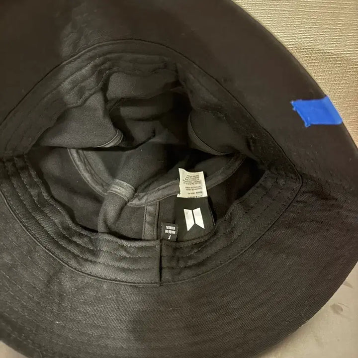 [BUNJANG] BTS Tour Black Bucket Hat / BTS 투어 검정색 버킷햇