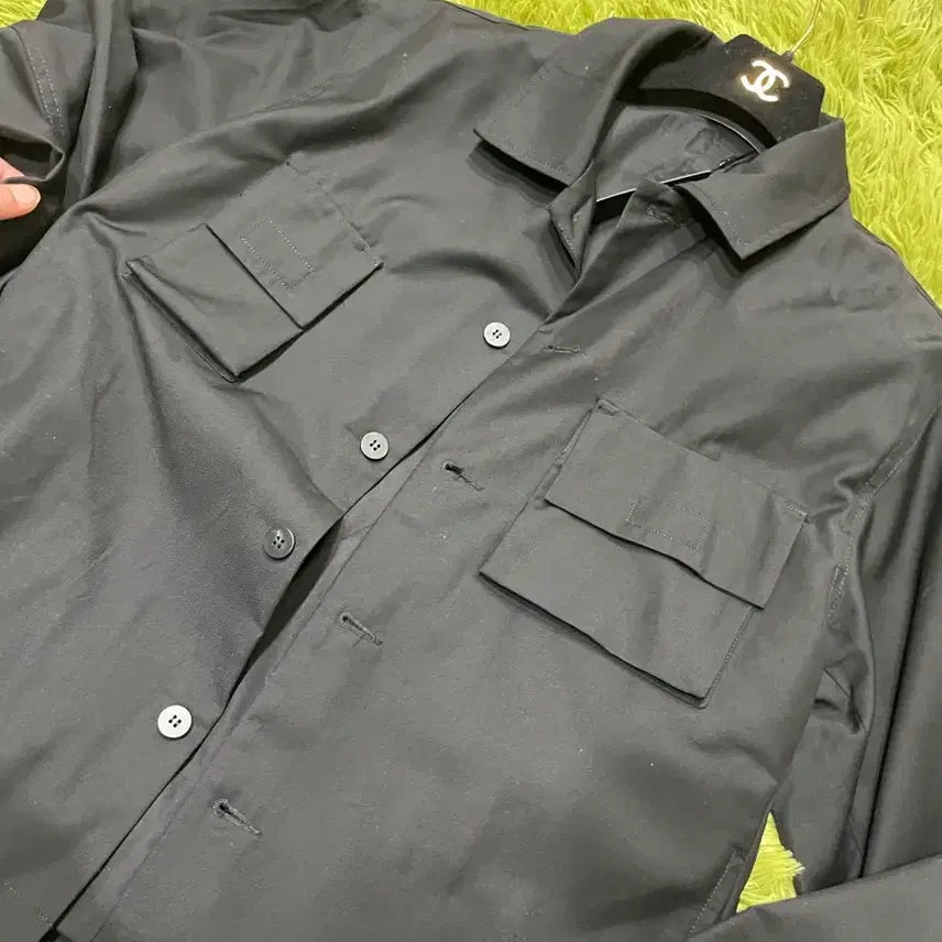 [BUNJANG] Atrangs/Maybins/De of the Ro/Rangchicks/Label Min Monday Black Field Jacket / 블랙야상 자켓 스타일셔츠블라우스아뜨랑스메이빈스드오브더로랑칙스라벨민먼데이
