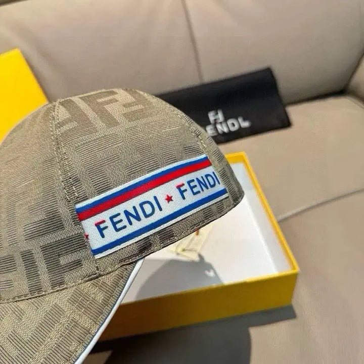 [BUNJANG] Fendi FF Monogram Hat 56cm Adjustable / 펜디 FF 모노그램 모자 56cm 조절가능 정품